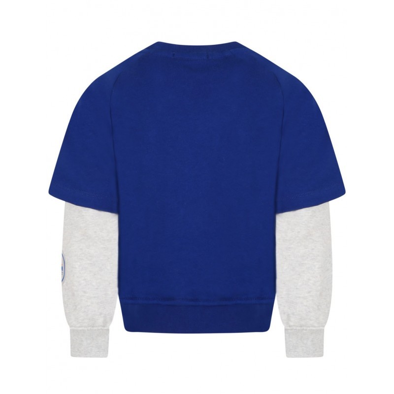 MSGM - Over boy sweatshirt MS027955 - Royal