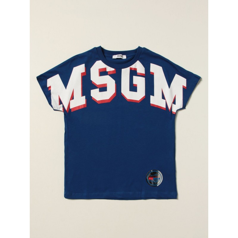 MSGM - Short sleeve T-Shirt MS027957 - Royal
