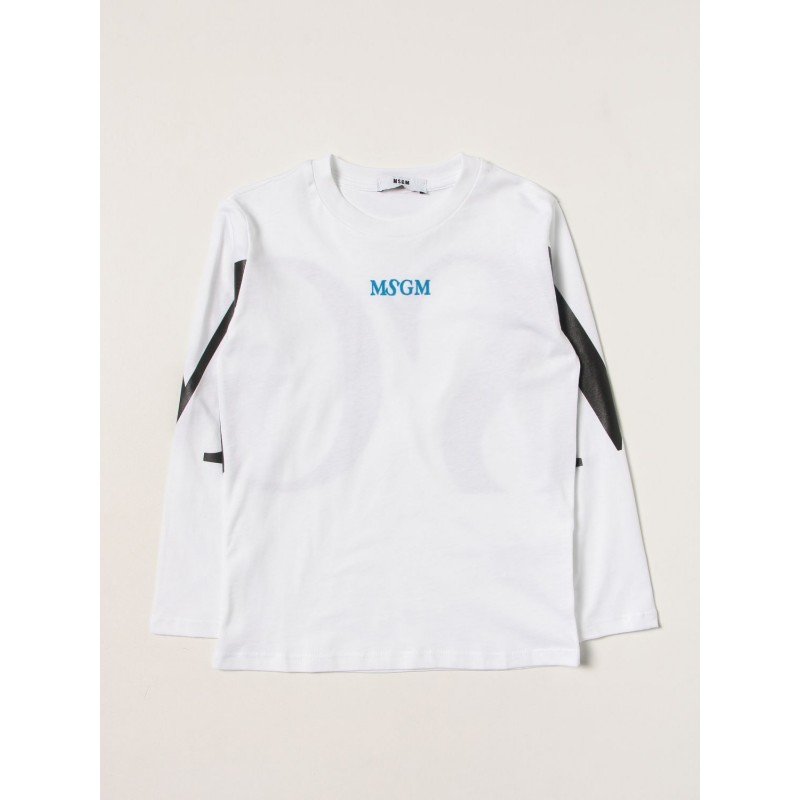 MSGM - Long sleeve T-Shirt MS027908 - White