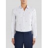 ETRO - BENETROESSERE Cotton Shirt - White/Blue