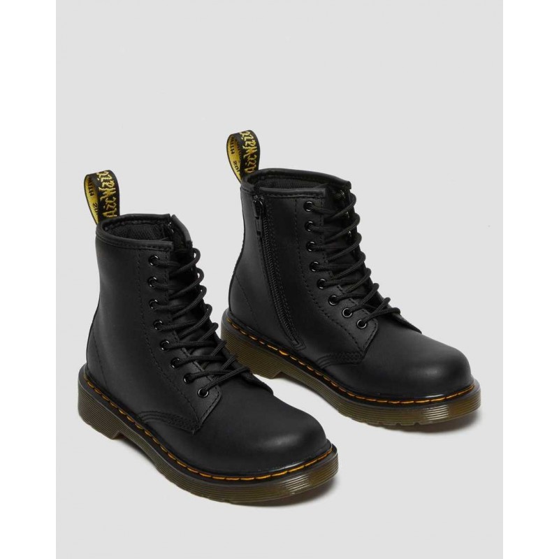 DR. MARTENS - 1460 Black softy T girl's boot - Black