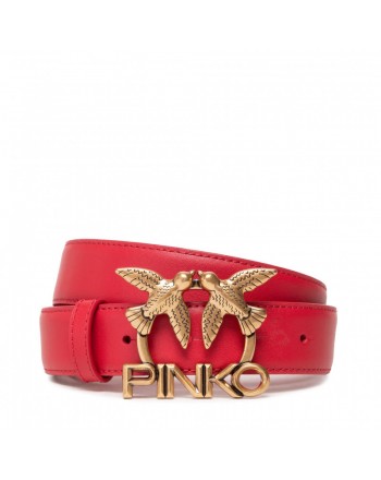 PINKO - LOVE ASTER HIPS SIMPLY 1 Belt - Red