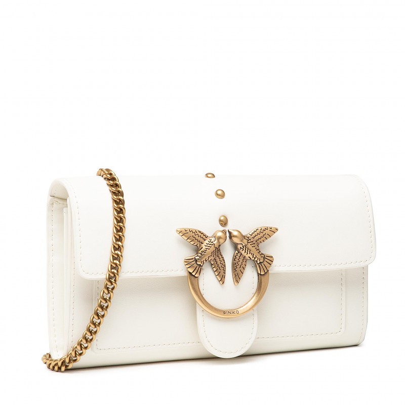PINKO - LOVE WALLET SIMPLY 7C - Ivory