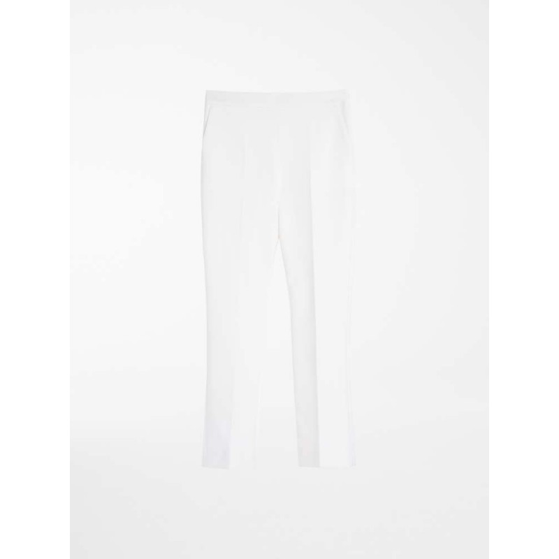 MAX MARA - NEPETA Wool Crepe Trousers - Wool White