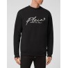 PHILIPP PLEIN - LS SIGNATURE  Cotton Sweatshirt- Black