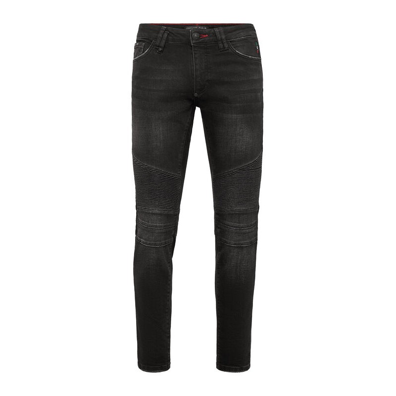 PHILIPP PLEIN - Jeans Biker Slim Fit - Dark Side