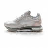 LOTTO LEGGENDA - Wedge glitter sneakers 217131 - Silver