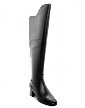 MICHAEL di MICHAEL KORS - Leather Boots BLAINE  - Black