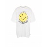 PHILOSOPHY di LORENZO SERAFINI - T-Shirt in Jersey Organico SMILEY - Bianco