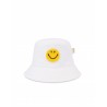 PHILOSOPHY di LORENZO SERAFINI - PHILOSOPHY x SMILEY T Bucket Hat - White