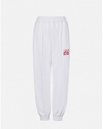 PHILOSOPHY di LORENZO SERAFINI - Logo Fleece Trousers - White