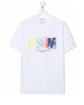 MSGM - T-shirt with print MS028982 - White