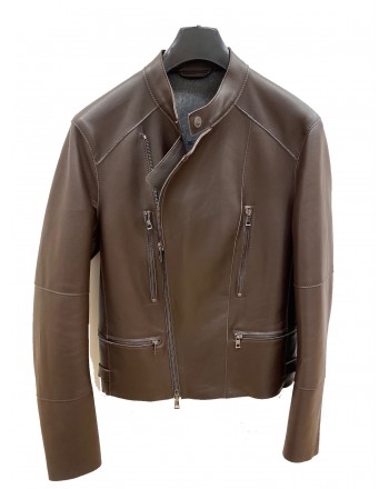 MICHAEL BY MICHAEL KORS - Nappa leather jacket - Brown