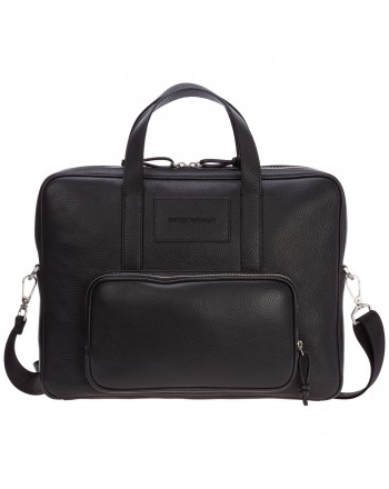 EMPORIO ARMANI - Briefcase briefcase pc notebook Y4P144Y068E80001 - Black