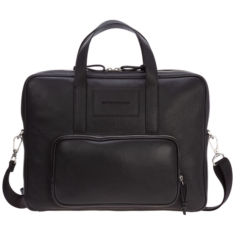EMPORIO ARMANI - Briefcase briefcase pc notebook Y4P144Y068E80001 - Black
