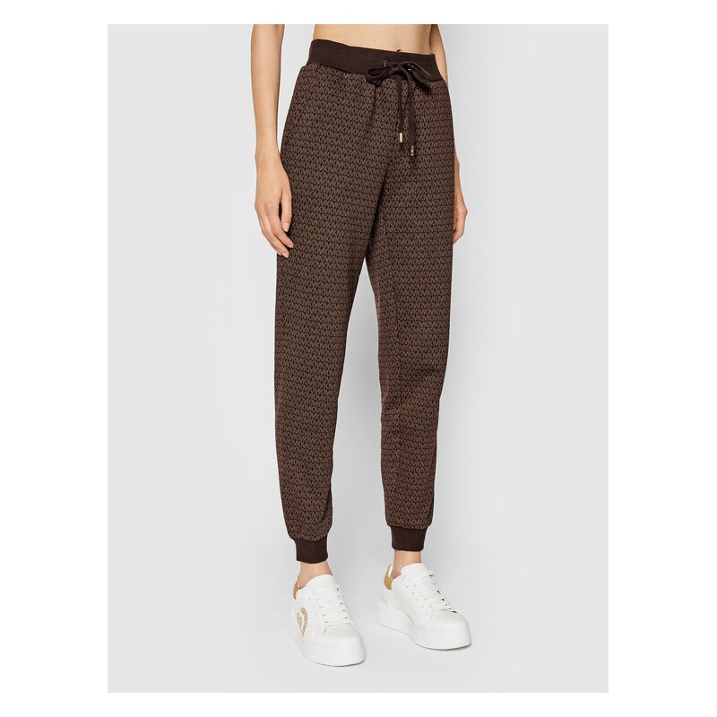 MICHAEL by MICHAEL KORS - TERRY Cotton Joggers - Chocolate
