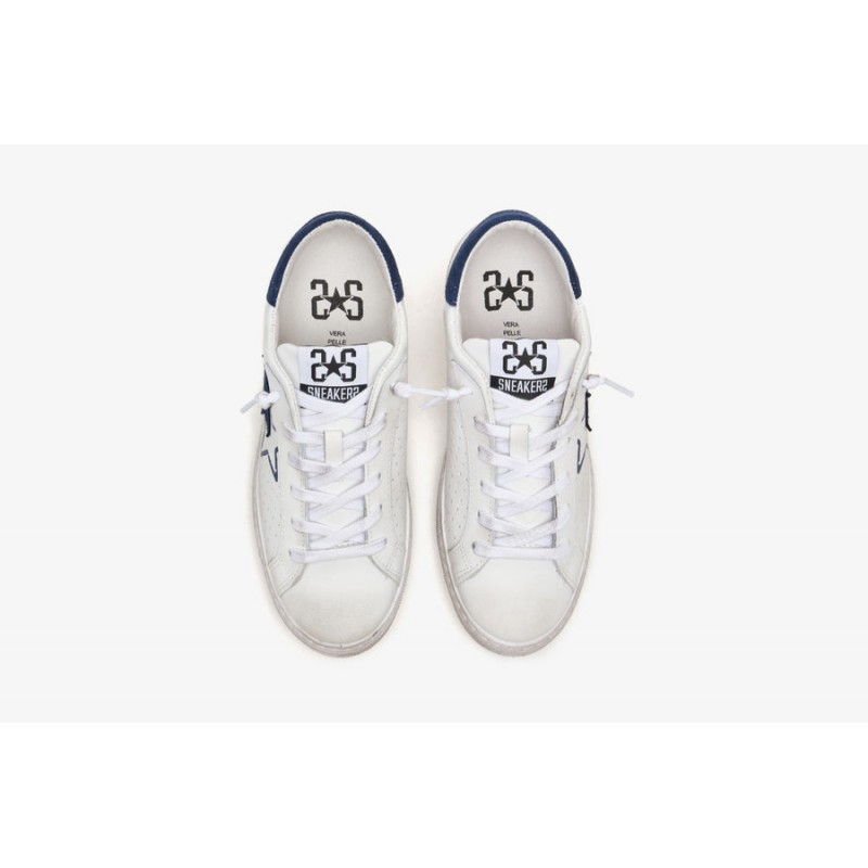 2 STAR- Sneakers 2SU3432-032-L- White/Blue