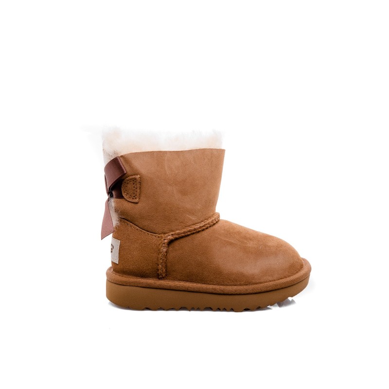 UGG BABY -  Suede MINI BAILEY Boots - Chestnut