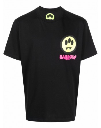BARROW - Cotton T-Shirt - Black
