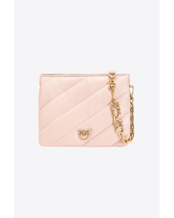PINKO - TWINS Bag SMALL MAXY QUILT - Rosa
