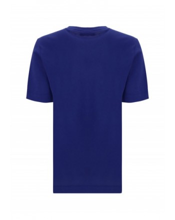 LOVE MOSCHINO - T-Shirt Cuore Metallico - Blu Elettrico