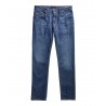 FAY - 5 pocket trousers  NTM8244196LUELU605 - Dark denim