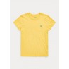 POLO RALPH LAUREN - T-Shirt in Cotone  con Logo- Yellowfin