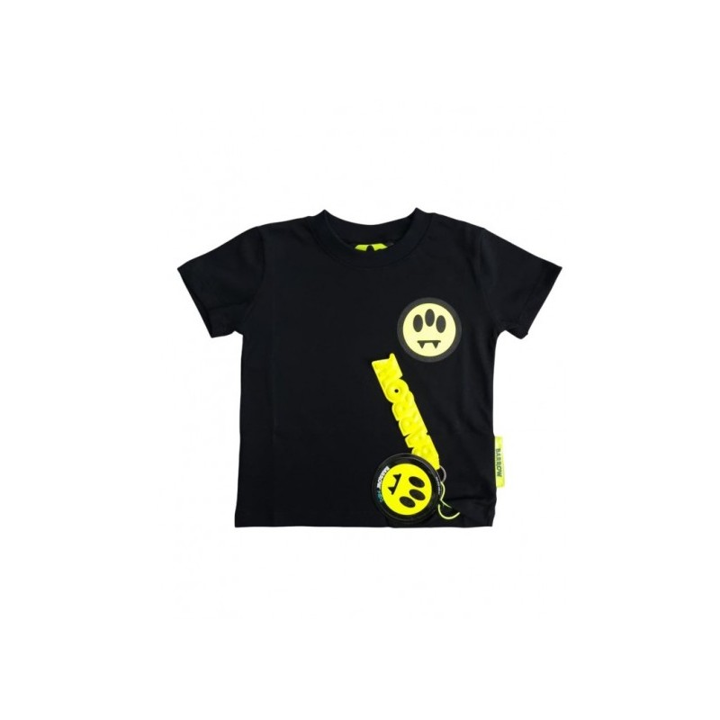 BERROW - Cotton T-Shirt 030495 - Black