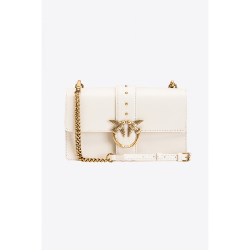 PINKO - LOVE CLASSIC ICON SIMPLY Bag - Ivory