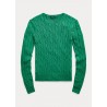 POLO RALPH LAUREN  - Roundneck Beaded Knit - Preppy Green
