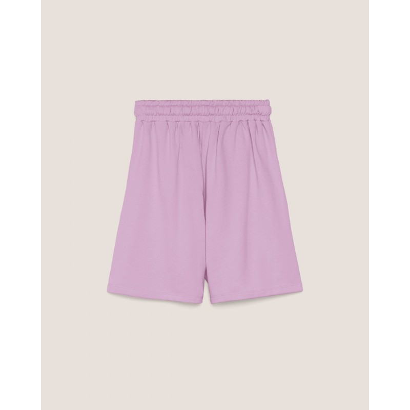 HINNOMINATE - Fleece Bermuda shorts - Lilac