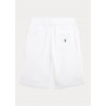 POLO RALPH LAUREN KIDS - Spa terry shorts with logo - White