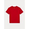 POLO RALPH LAUREN KIDS - Cotton jersey crewneck T-Shirt - Red