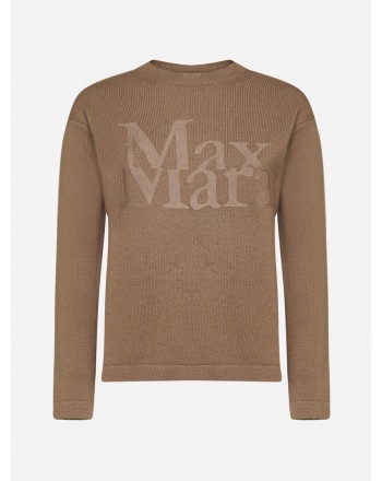 S MAX MARA - AMALFI Wool and Cashmere Knit - Camel