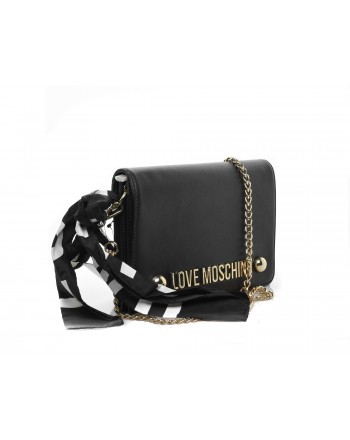 LOVE MOSCHINO - Wrist bag with bow - Black