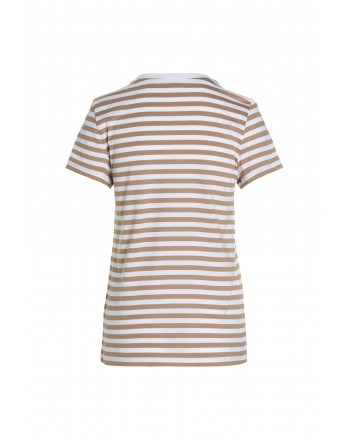 MAX MARA - CAPRERA Striped T-Shirt - White