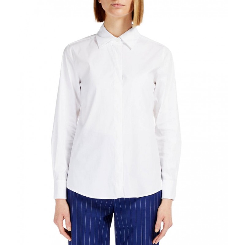 MAX MARA STUDIO - SPEZIE Cotton Shirt - White