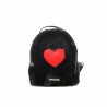 LOVE MOSCHINO - Heart Ecofur Backpack - Back