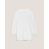HINNOMINATE - v-neck sweatshirt - White