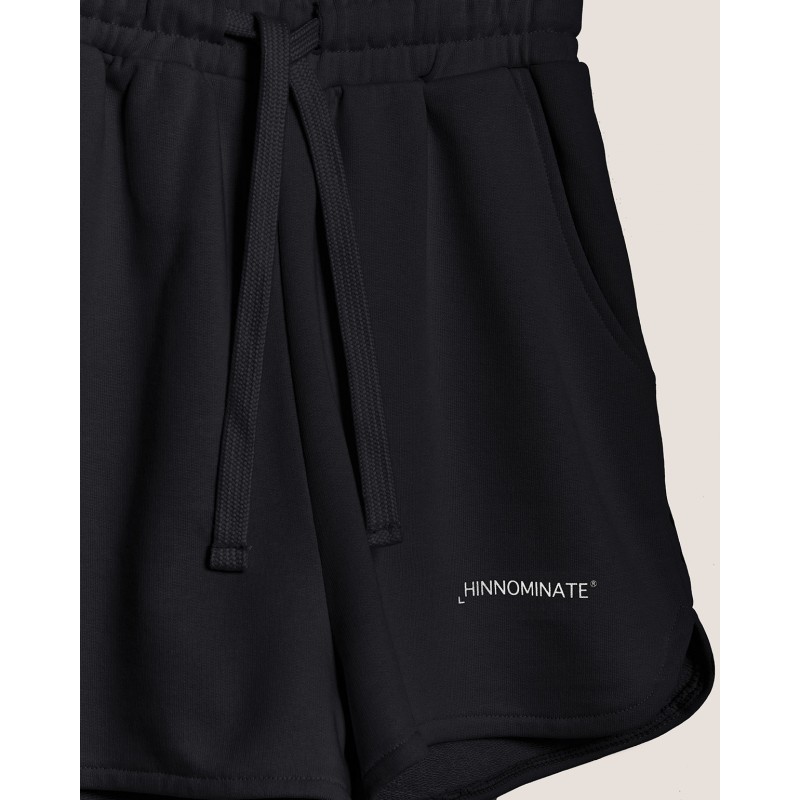 HINNOMINATE - fleece shorts Hnw117ssh - black