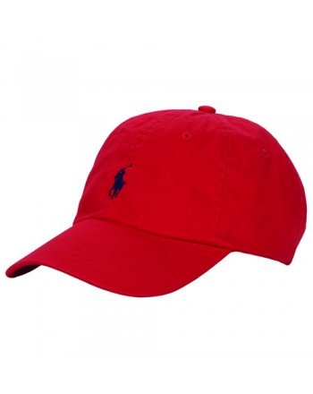 POLO RALPH LAUREN - Cappello con Visiera Logo - Red/Blue