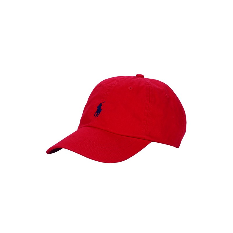 POLO RALPH LAUREN - Logo Baseball Cap -Red/Blue