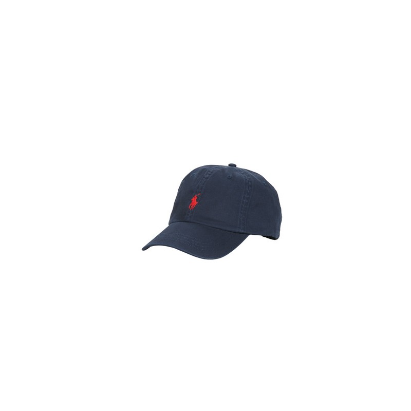 POLO RALPH LAUREN - Cappello con Visiera Logo - Navy/Red