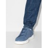 ERMENELGILDO ZEGNA - Canvas Triple Stitch sneakers - Light blu