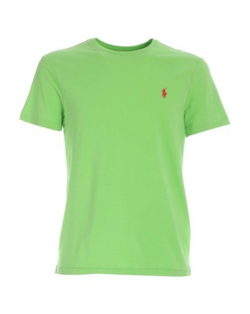 POLO RALPH LAUREN - Custom Slim Fit T-Shirt - Kiwi Lime