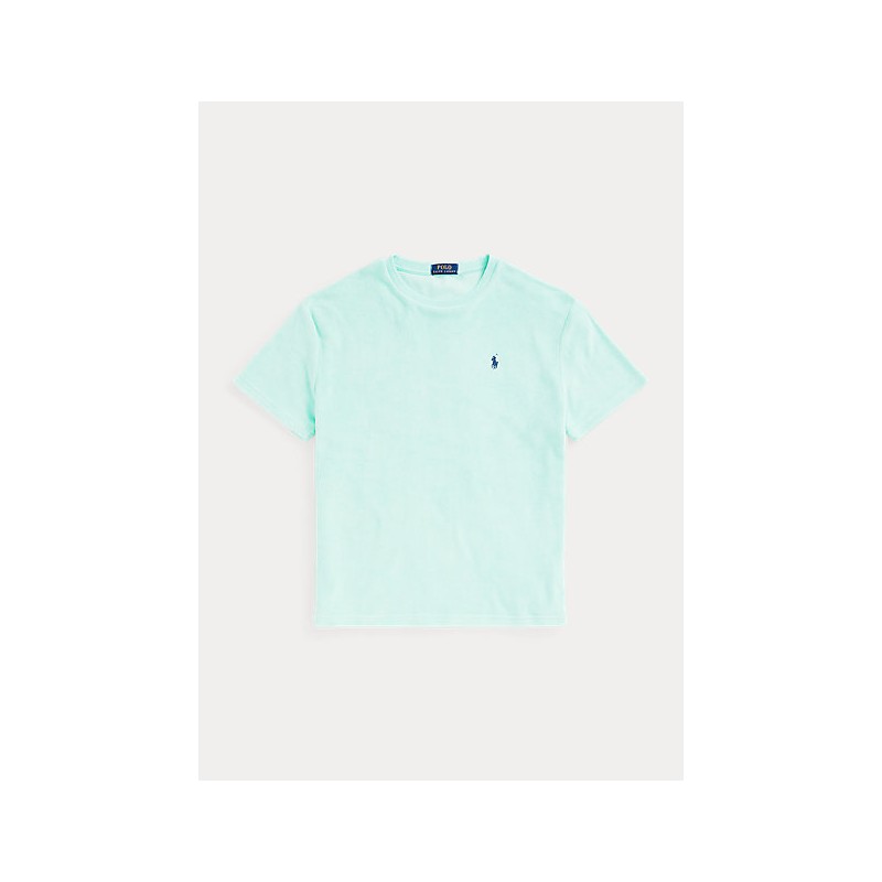 POLO RALPH LAUREN - Custom Slim Fit T-Shirt - Aqua