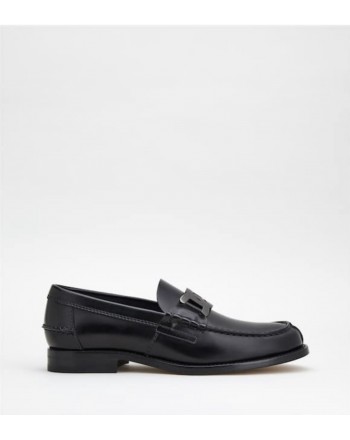 Tods uomo -  leather moccasin M26C0EO40AKTB999 - Black