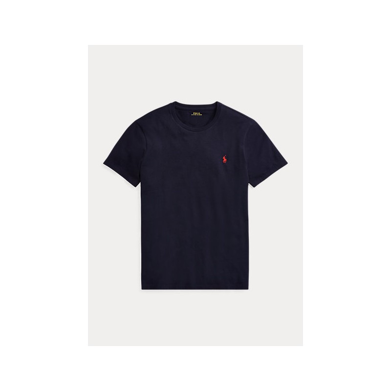POLO RALPH LAUREN - T-Shirt Custom Slim Fit - Inchiostro