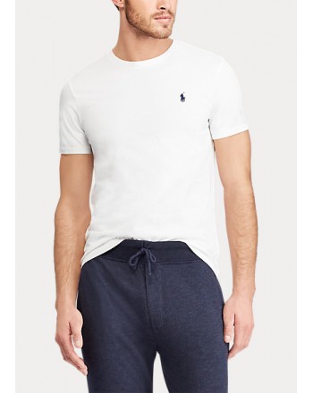 POLO RALPH LAUREN - T-Shirt Custom Slim Fit - Bianco