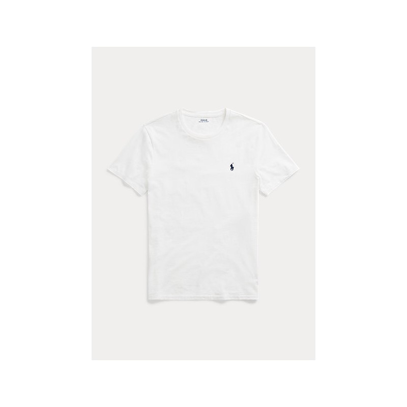 POLO RALPH LAUREN - T-Shirt Custom Slim Fit - Bianco